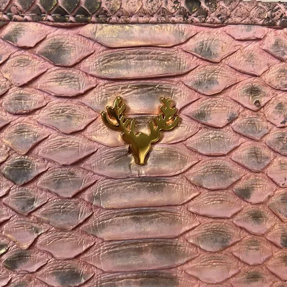 Taxidermy python bag - Picture 4 of 8